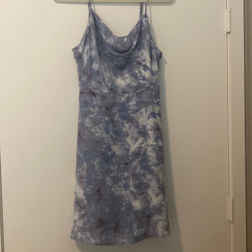 Astr The Label Cowl Neck Mini Dress